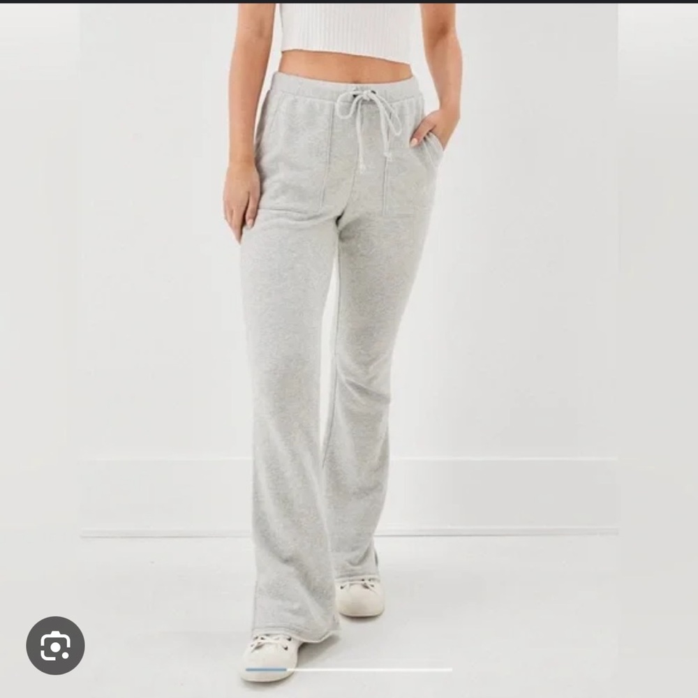American Eagle Flared Grey Sweatpants